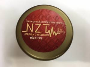 Мед strong NZT леденцы с никотином