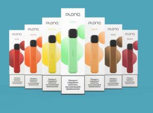 МЯТА Plona 2% nic 400 затяжек Одноразовая электронная сигарета