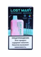 ЧЕРНИЧНАЯ САХАРНАЯ ВАТА LOST MARY 4000 затяжек 650 mAh 2% Одноразовая электронная сигарета