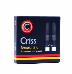 ВАНИЛЬ CRISS 2.0 20мг 2ШТ! Сменный картридж