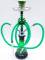 HOOKAH ARTISAN M03-2 Зеленый на 2 трубки кальян